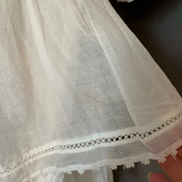 Innika Choo organdy square neckline mini dress size 3 - Picture 4 of 8